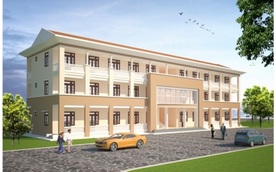 Company 319 Central / TCT 319: Ground breaking ceremony for some construction items at Da Nang Military Command