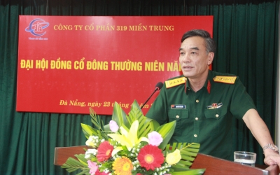 Công ty Cổ phần 319 Miền Trung/TCT 319: Tổ chức Đại hội đồng cổ đông thường niên năm 2019