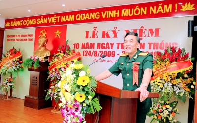 Công ty Cổ phần 319 Miền Trung - Tổng công ty 319: Kỷ niệm 10 năm ngày Truyền thống - Một dấu mốc, một chặng đường phát triển Công ty Cổ phần 319 Miền Trung - Tổng công ty 319: Kỷ niệm 10 năm ngày Truyền thống - Một dấu mốc, một chặng đường phát triển